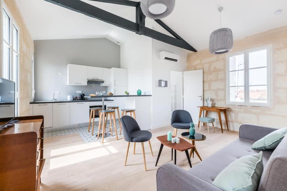 Magnifiques Appartements Climatises En Plein Coeur Des Chartrons Bordeaux Exterior foto