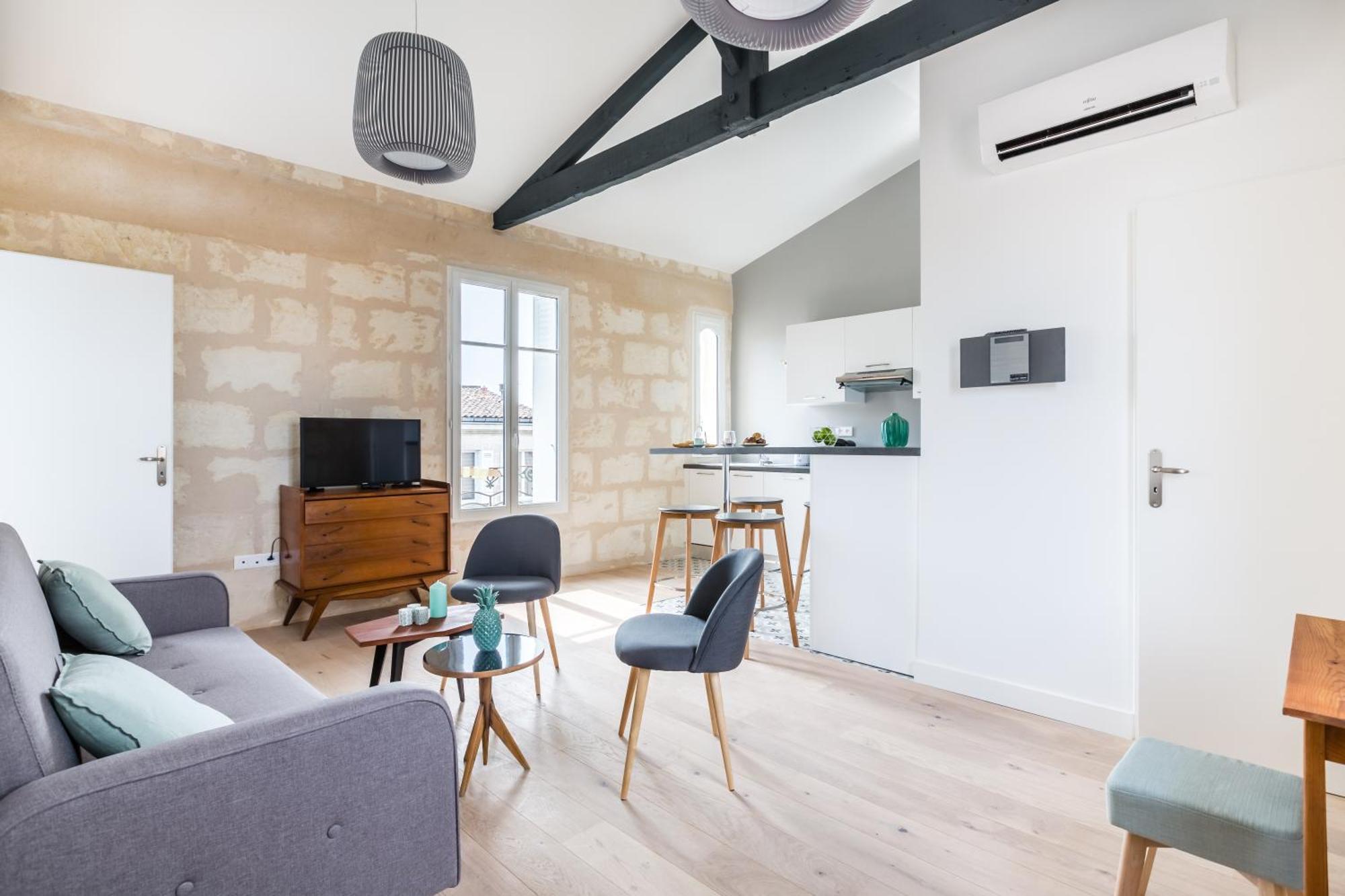 Magnifiques Appartements Climatises En Plein Coeur Des Chartrons Bordeaux Exterior foto